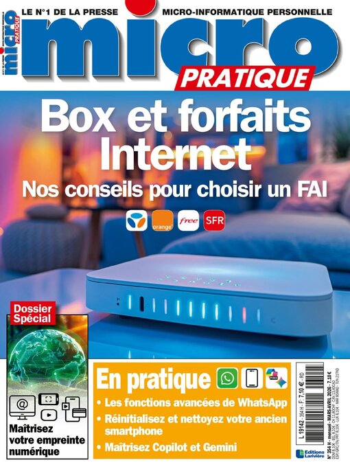 Title details for Micro Pratique by Editions Lariviere SAS - Available